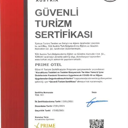 Prime Boutique Otel Antalya